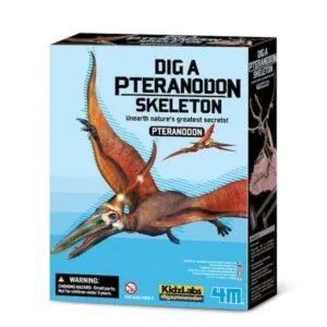 KIT DETERRE UN SQUELETTE DE DINOSAURE - PTERANODON - KIDZLABS 4M