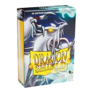 60 DRAGON SHIELD MATTE JAPANESE- SLEEVES WHITE