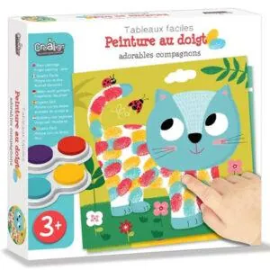 PEINTURE AU DOIGT - ADORABLES COMPAGNONS - CREALIGN