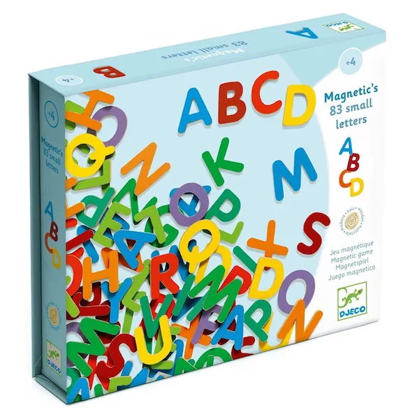 COFFRET PETITES LETTRES MAGNETIQUES - DJECO
