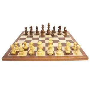 Échecs Classic T4 - Acajou + Boite Palissandre