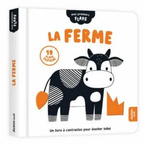 LIVRE MES PREMIERS FLAPS - LA FERME - AUZOU
