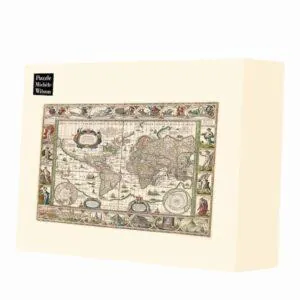 PUZZLE BOIS WILSON - W. BLAEU : GRANDE CARTE DU MONDE - 5000 PIECES