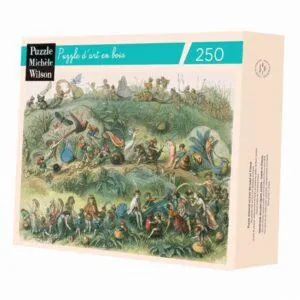 PUZZLE BOIS WILSON - R. DOYLE : MARCHE TRIOMPHALE DU ROI DES ELFES - 250 PIECES