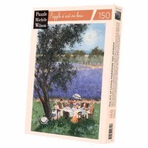 PUZZLE BOIS WILSON - F. DELACROIX : L'ART DE VIVRE - 150 PIECES