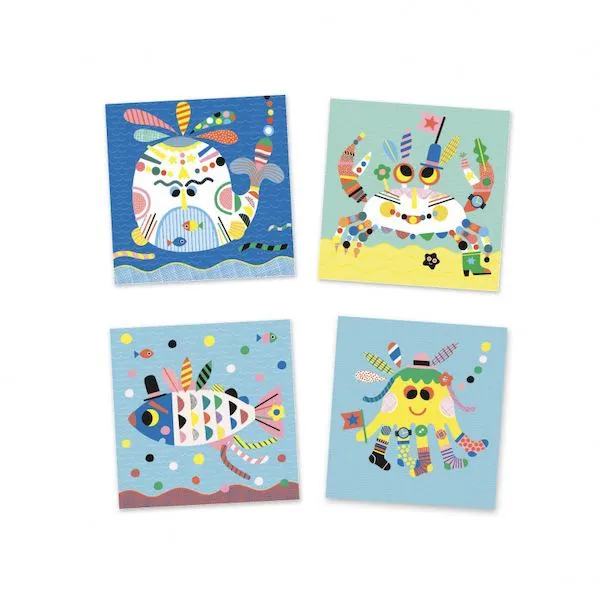 CREER AVEC DES STICKERS - MARIN - DJECO – Image 3
