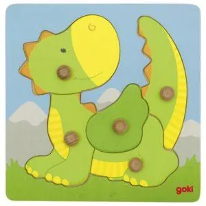 PUZZLE GOKI ENCASTREMENT : DRAGON - 5 PIECES