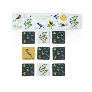 MON MEMORY - OISEAUX DE NOS REGIONS 32 PIECES - CARTES D'ART
