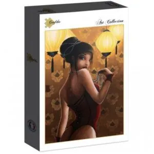 PUZZLE GRAFIKA - ART COLLECTION - MISSTIGRI : CHINESE LANTERN - 1000 PIECES