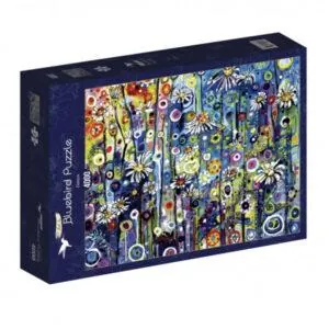PUZZLE BLUEBIRD - S. RICH : DAISYS - 4000 PIECES