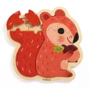 PUZZLO DJECO : NUT - 16 PIECES