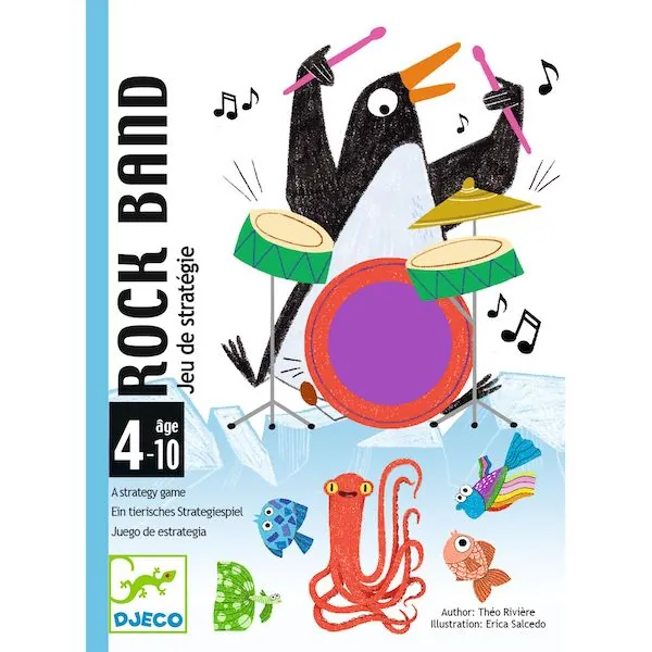 JEU DE CARTES ROCK BAND - DJECO