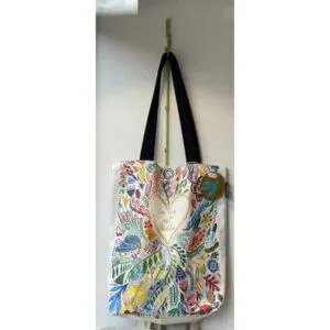 TOTE BAG "LA VIE EST BELLE" - CARTES D'ART