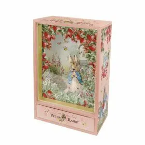 GRAND DANCING MUSICAL ET VEILLEUSE - PETER RABBIT FRAISE - TROUSSELIER