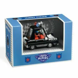 VOITURE CRAZY MOTORS - HURRY POLICE - DJECO