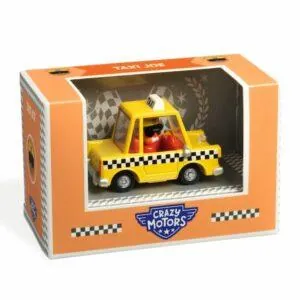 VOITURE CRAZY MOTORS - TAXI JOE - DJECO