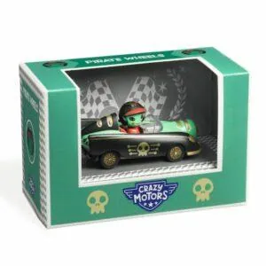 VOITURE CRAZY MOTORS - PIRATE WHEELS - DJECO