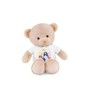 PELUCHE OURS PARIS 2024 AVEC TEE SHIRT - DOUDOU ET COMPAGNIE