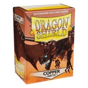100 DRAGON SHIELD MATTE - COPPER