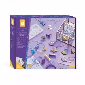 COFFRET 14 BIJOUX RESINE GALAXY A CREER - JANOD