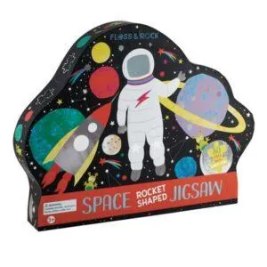 PUZZLE FLOSS AND ROCK : ESPACE - 80 PIECES