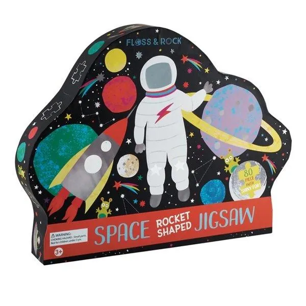 PUZZLE FLOSS AND ROCK : ESPACE - 80 PIECES
