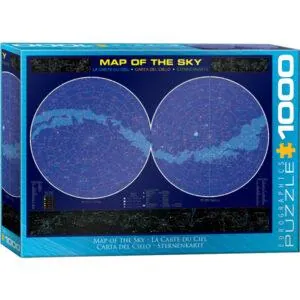 PUZZLE EUROGRAPHICS : CARTE DU CIEL - 1000 PIECES