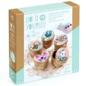 DIY 5 MINI BOITES A DECORER - DJECO