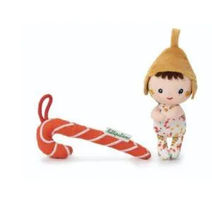 PELUCHE LUTIN DE NOEL HAPPY - LILLIPUTIENS