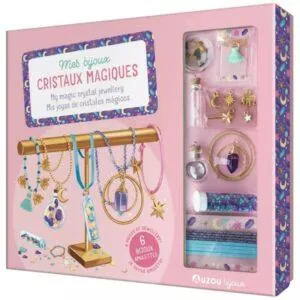 MA BOITE A BIJOUX - MES BIJOUX CRISTAUX MAGIQUES - AUZOU