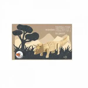 TRICERATOPS EN BOIS A PEINDRE - EGMONT TOYS