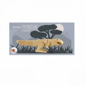 TYRANOSAURE EN BOIS A PEINDRE - EGMONT TOYS