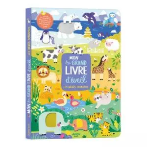 MON TRES GRAND LIVRE D'EVEIL - LES BEBES ANIMAUX-AUZOU