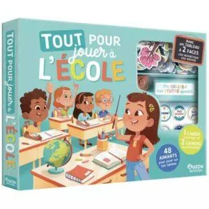 COFFRET TOUT POUR JOUER A L'ECOLE - AUZOU