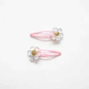DUO BARRETTES MARGUERITES - YUKO.B