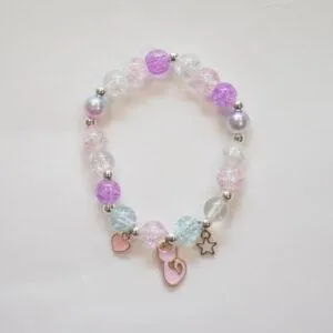 BRACELET PERLES CHAT - YUKO.B