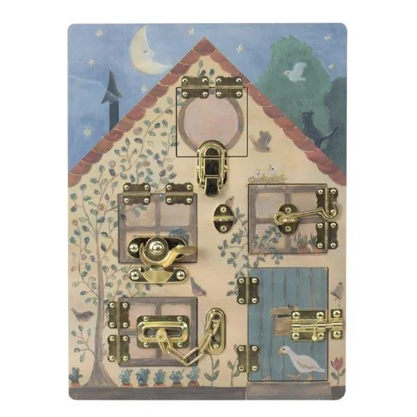 TABLEAU ACTIVITE SERRURES - MAISON DES LAPINS - EGMONT TOYS