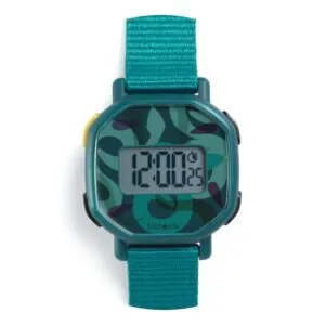 TICLOCK MONTRE DIGITALE GREEN SNAKE - DJECO