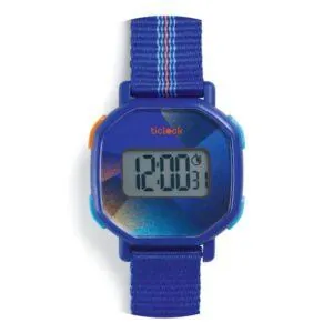 TICLOCK MONTRE DIGITALE BLUE SOUND - DJECO