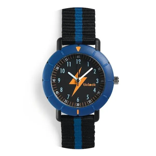 TICLOCK MONTRE SPORT FLASH BLUE - DJECO