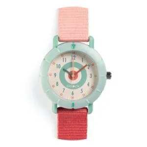 TICLOCK MONTRE SPORT PINK TARGET - DJECO