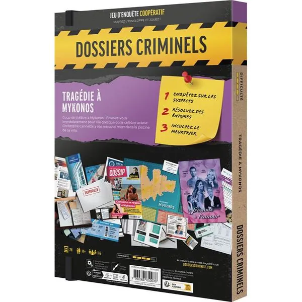 DOSSIERS CRIMINELS - TRAGÉDIE À MYKONOS
