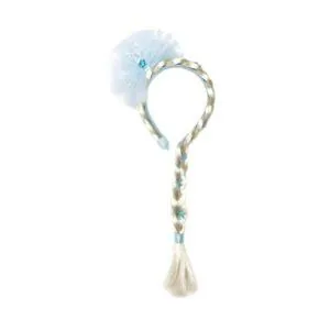 TIARE DE LA REINE DES NEIGES AVEC TRESSE - GREAT PRETENDERS