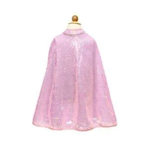 CAPE DE PRINCESSE SEQUINS - ROSE 3/4 ANS - GREAT PRETENDERS