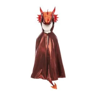 CAPE DE DRAGON ROUGE 5/6 ANS - GREAT PRETENDERS