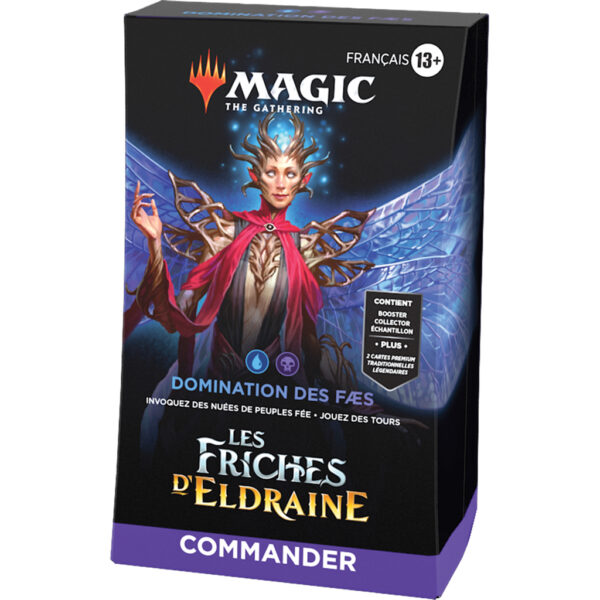 MAGIC - LES FRICHES D'ELDRAINE - DECK DE COMMANDER - DOMINATION DES FAES