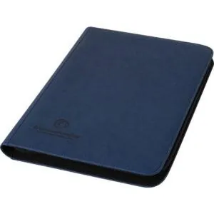WISEGUARD XL ZIP BINDER 360 CARTES BLUE