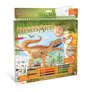 CARNET DE CROQUIS CREATIF - DINOSART