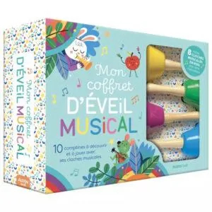 MON COFFRET D'EVEIL MUSICAL - 8 CLOCHES MUSICALES - AUZOU