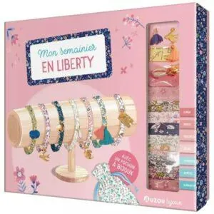 MA BOITE A BIJOUX - MON SEMAINIER DE 7 BRACELETS EN LIBERTY - AUZOU